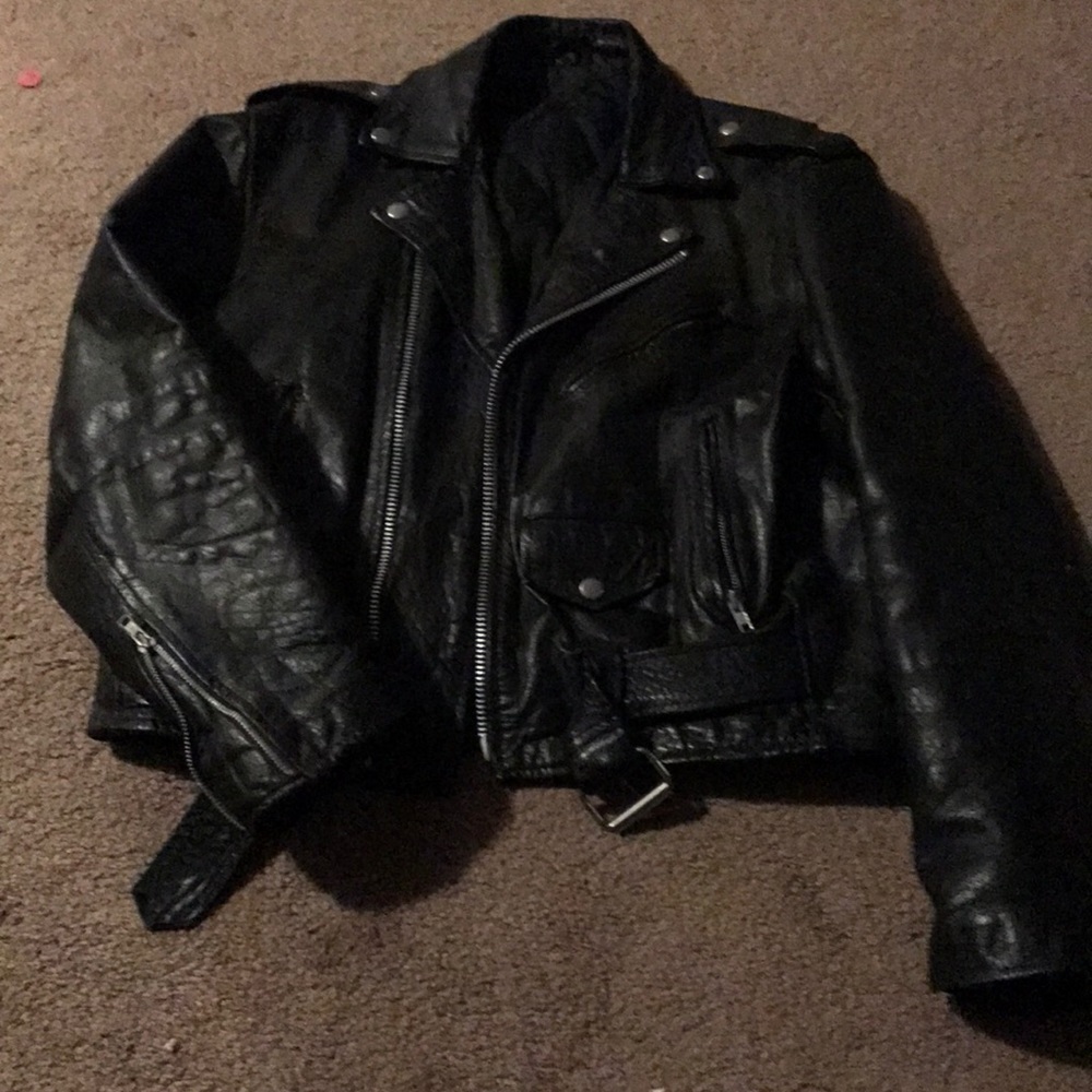 Leather jackets ramones style